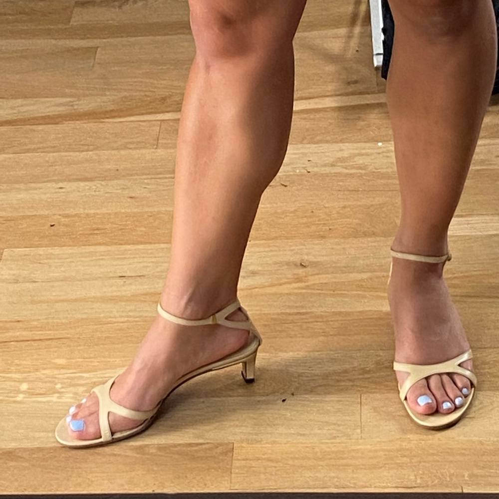 Vintage Helmut Lang strappy sandals size 40( Us 9)